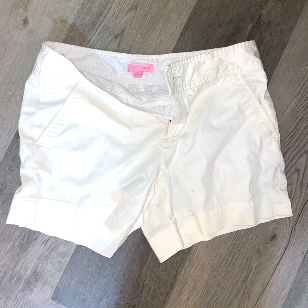 White Lilly Pulitzer Shorts
